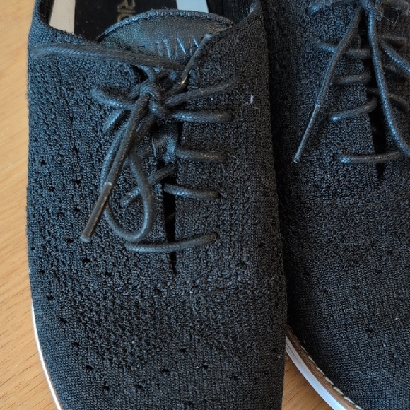 Cole Haan Women's Black Knit Oxfords 8.5 - Picture 8 of 10